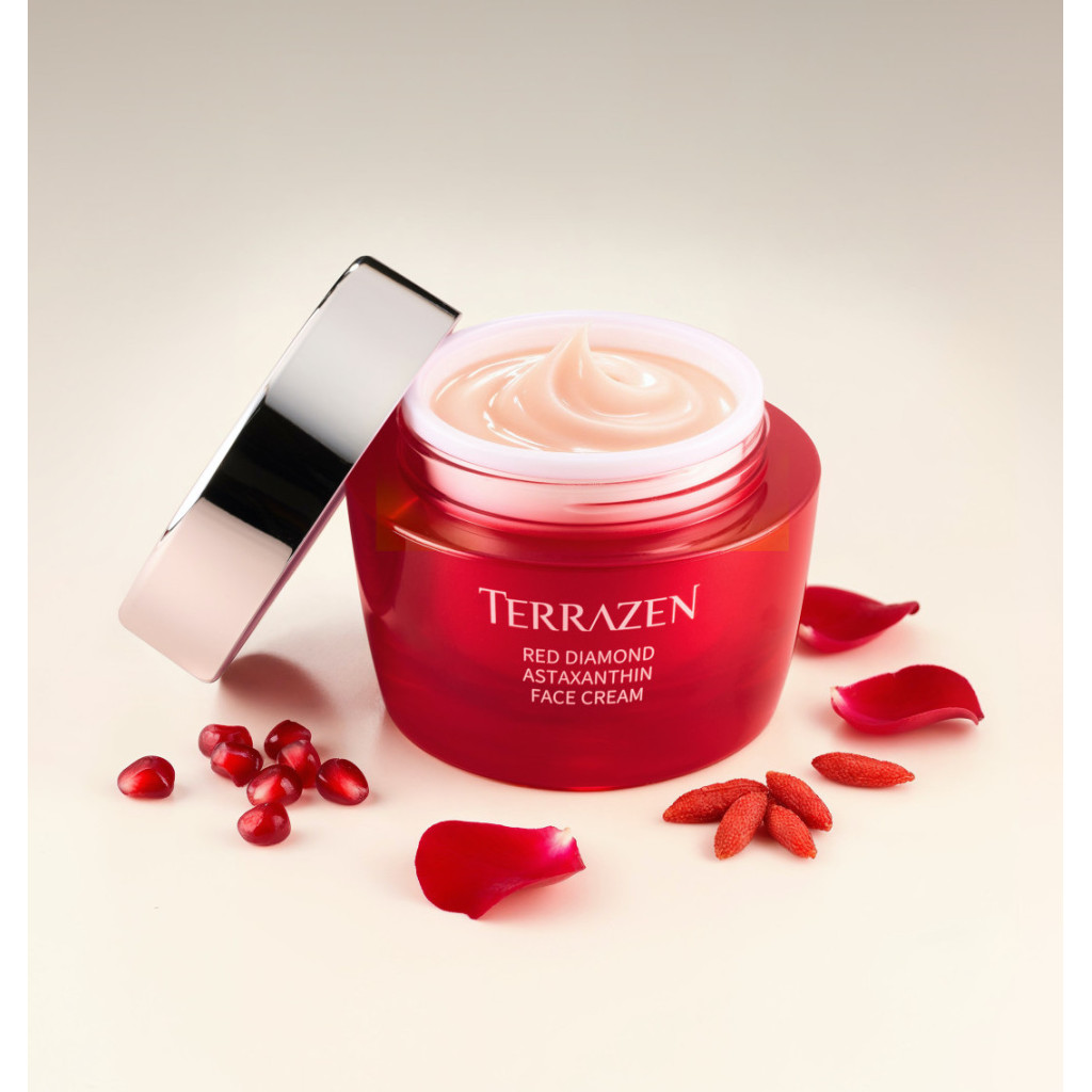 Terrazen Red Diamond Astaxanthin face cream 50 мл Антиоксидантный